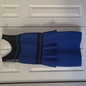Womens Blue and black dress